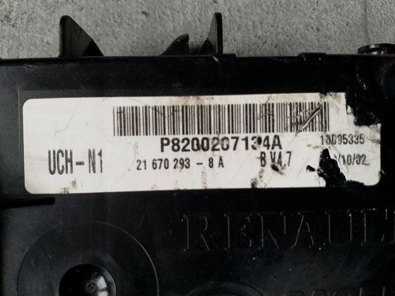 Блок комфорту Renault Clio 8200207134 8200207134 фото