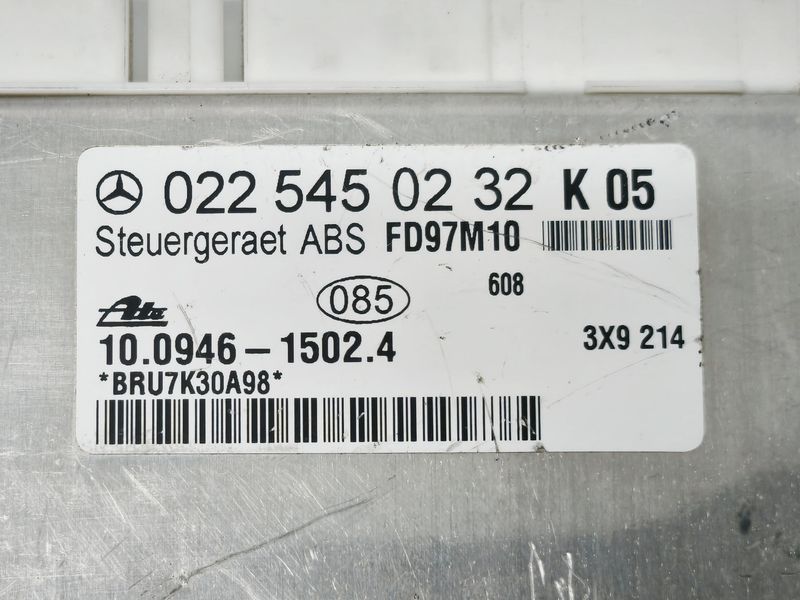 Блок управления ABS Mercedes SLK 0225450232 0225450232 фото