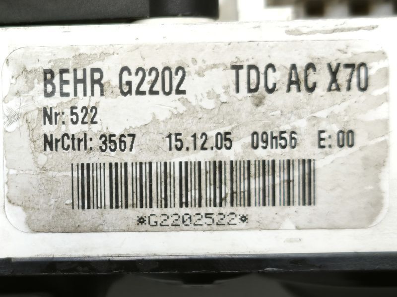 Блок керування пічкою Renault Master 7701061583 92531 2964407775 фото