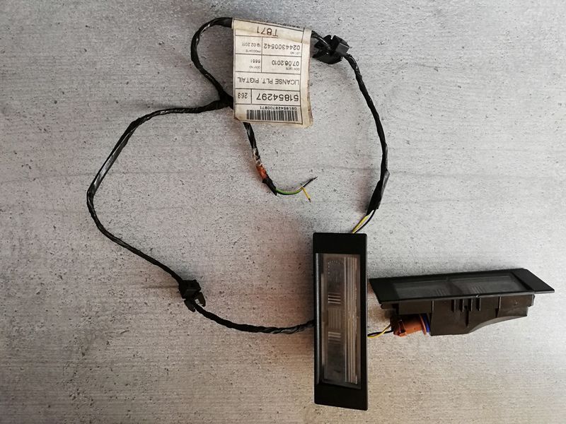 Підсвітка номерного знаку Fiat Doblo 51854297 51854297 фото