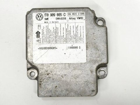 Блок управління AirBag Volkswagen Caddy III 1T0909605C 2738842246 фото