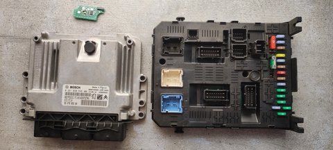 Блок управління (ЕБУ) Citroen Berlingo 9666729580 9666729580 фото