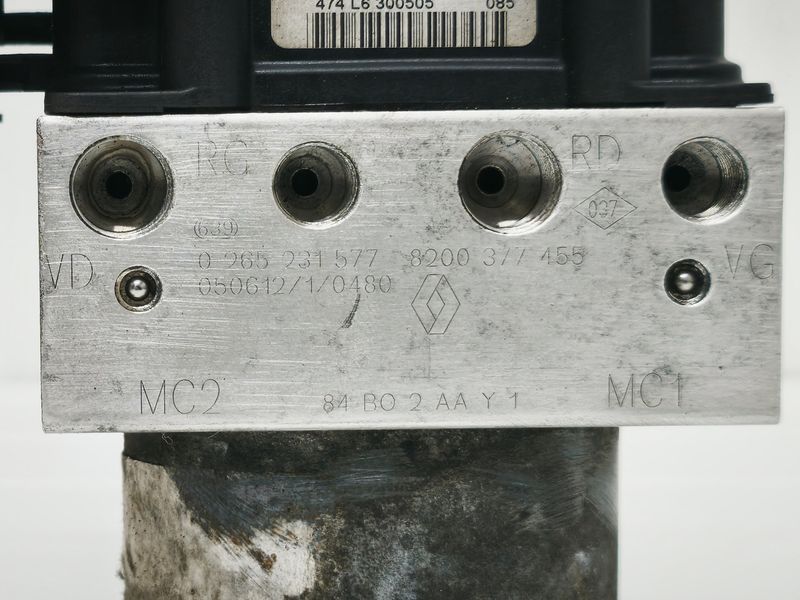 Блок управления ABS Renault Megane 0265231577 0265231577 фото