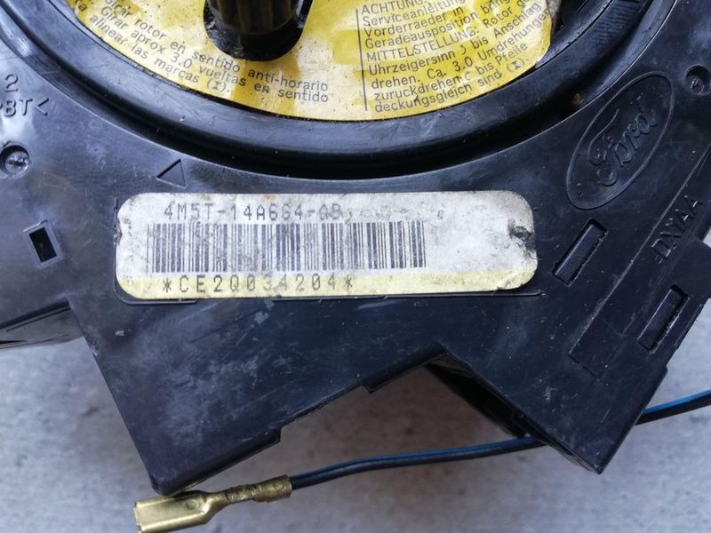 Шлейф Airbag Ford Transit (2006-2013) 4M5T14A664AB 4M5T14A664AB фото