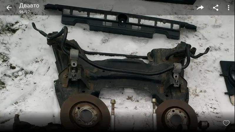 Балка передняя Peugeot 207 9807026580 96544670189 фото