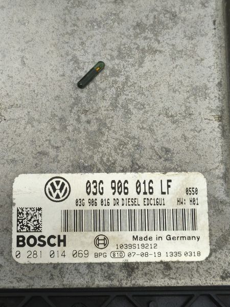 Електронний блок керування (ЕБК) Volkswagen Caddy 0281014069 0281014069 фото