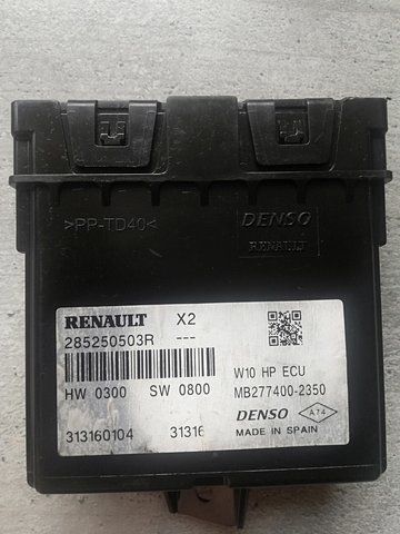 Блок керування пічкою Renault Zoe 285250503R 285250503R фото