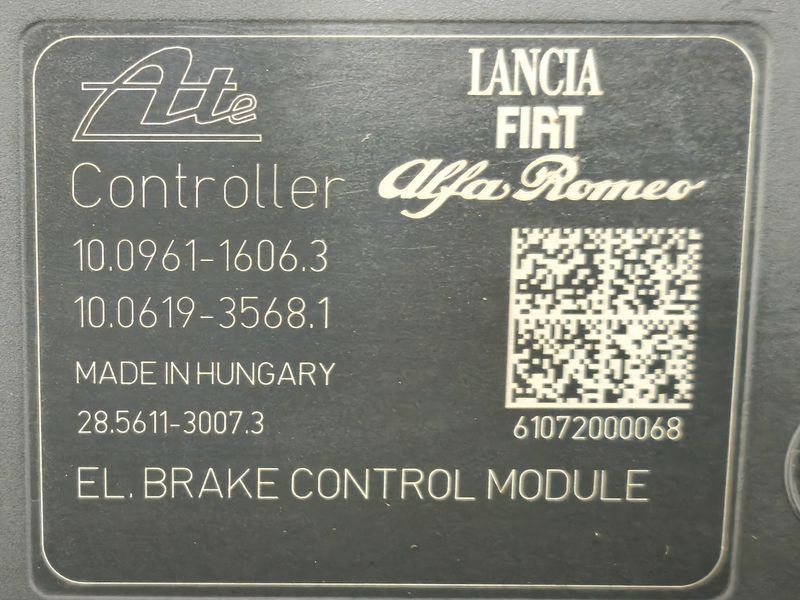 Блок керування ABS Fiat Doblo 51888858 28561130073 3010880885 фото