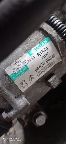 Компресор кондиціонера Peugeot Partner 9659875880 9659875880 фото