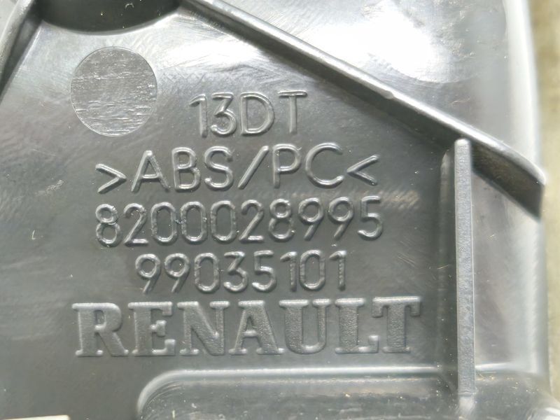 Ручка правих дверей внутрішня Renault Trafic 8200028995 99035101 2891817377 фото