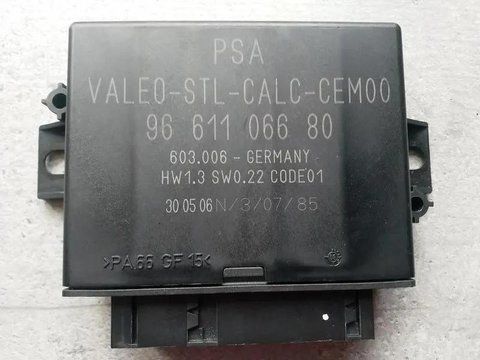 Блок керування парктроніком Citroen C5 9661106680 9661106680 фото