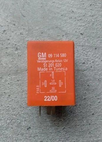 Реле омивача фар Opel Astra G 09114580 09114580 фото